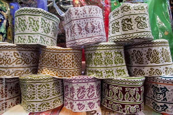 Obraz Kummah, il cappello omanita