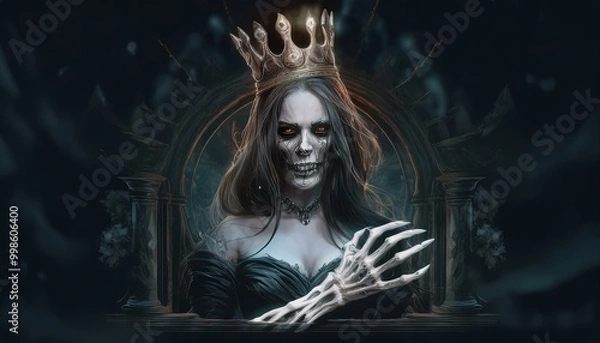 Fototapeta vampire in the dark