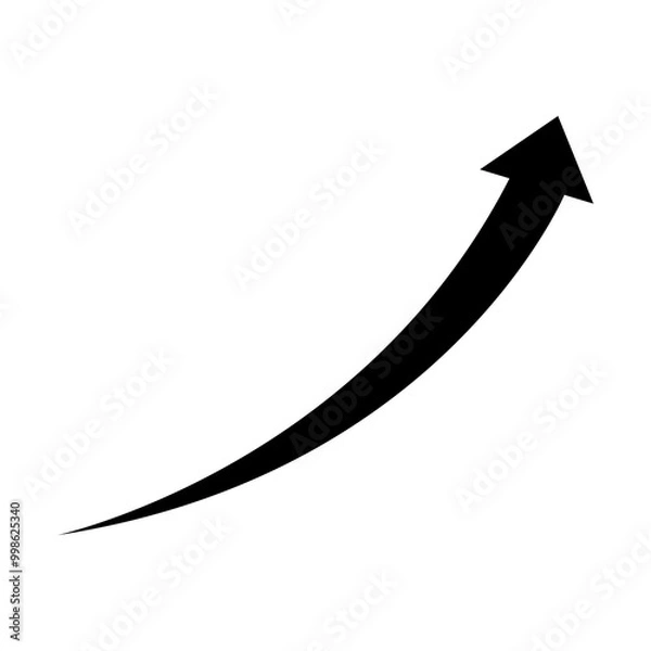 Obraz red arrow up Png 