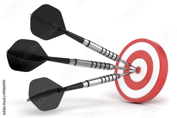 Obraz Success darts