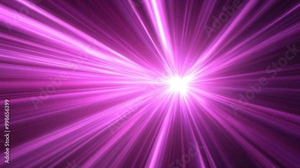 Fototapeta Speed Rays Abstract Background with Burst of Light Energy, The Movement of Luminous Rays in Space, Template for Background, Banner, Card