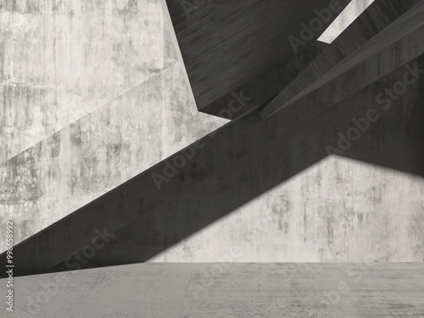 Obraz Abstract concrete structure architectural background