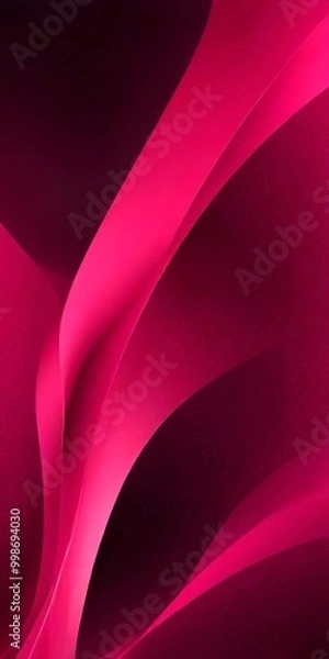Fototapeta a gradient of pink and black colors, with the pink hue transitioning from a deep, dark shade at the top to a lighter, more vibrant pink at the bottom The black color is
