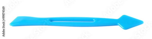 Fototapeta Plastic modeling clay chisel isolated