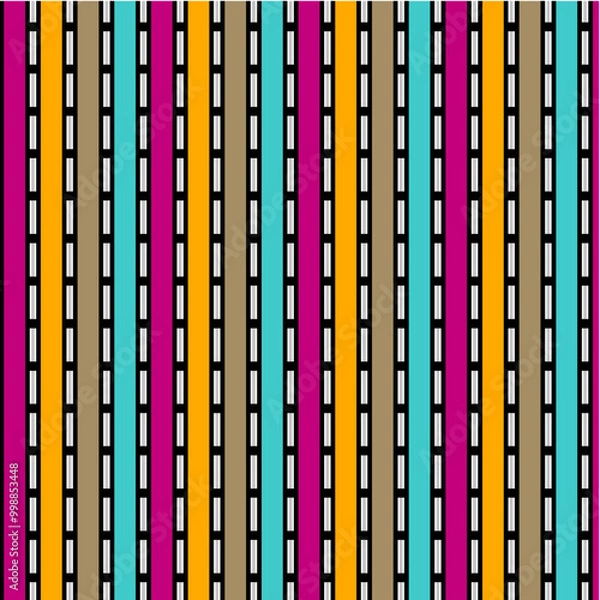 Obraz pencils background uiversal colour pattern design digital print.