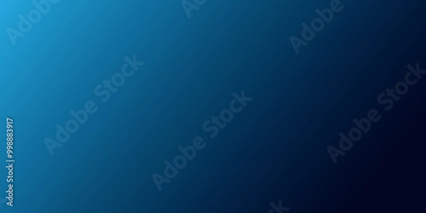 Fototapeta Blue gradient smooth background. Abstract background design. Premium blue background design. Illustration. Vector.