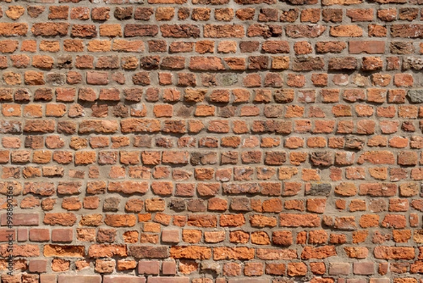 Fototapeta Red brick wall