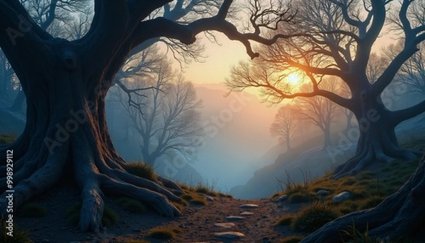 Obraz Dreamscapes - A.I.-Generated Art