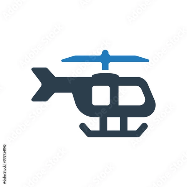 Obraz Airplane fly icon