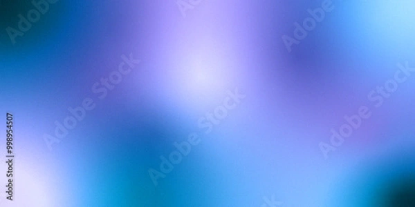 Fototapeta Pastel navy blue color gradient, ombre. Rough, grain, noise. gradient foil shimmer background texture dark royal blue grainy foil texture design. bright spots colorful.	