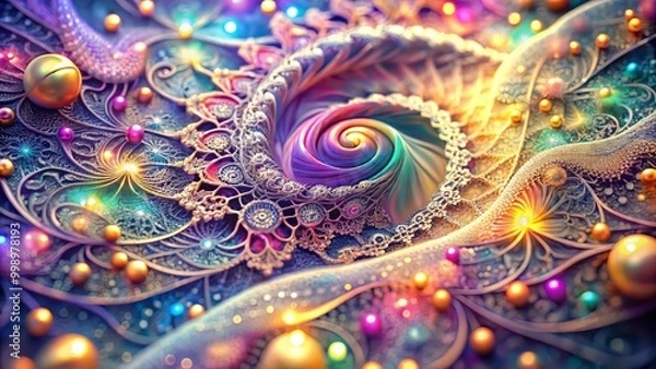 Fototapeta abstract fractal background