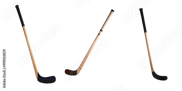 Fototapeta Hockey Stick PNG isolated on transparent and white background
