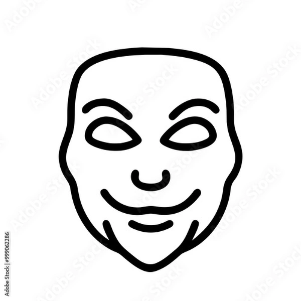 Fototapeta Anonymous Mask