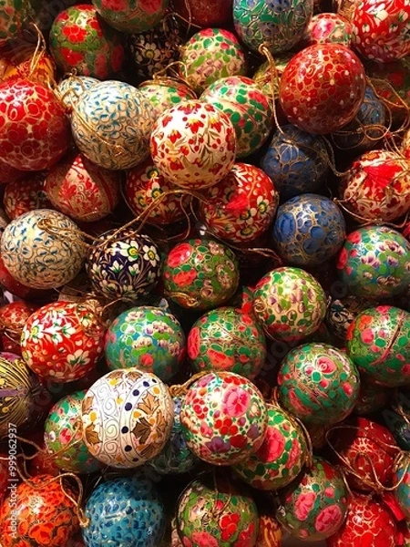 Obraz christmas tree toys