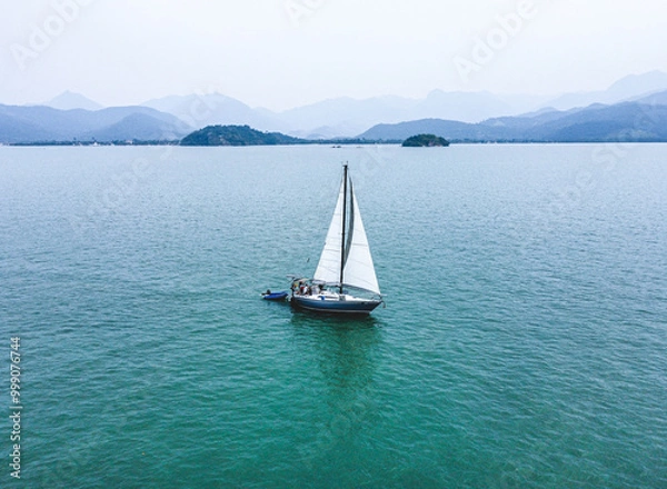 Fototapeta Sailing In Rio de Janeiro is always a good idea