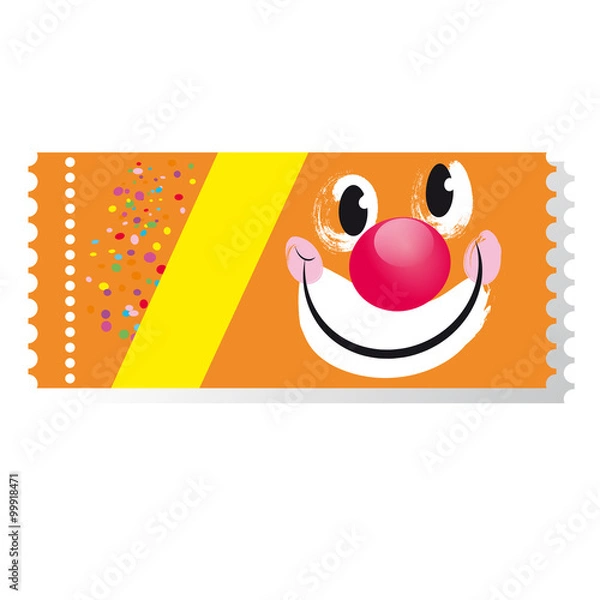 Obraz Eintrittskarte / Ticket