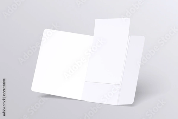 Fototapeta Folder A4 Blank
