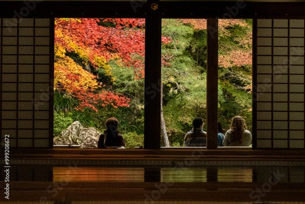 Obraz 京都の紅葉