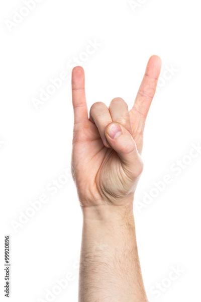 Fototapeta Rocker gesture