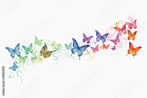 Fototapeta rawpixeloffice6_a_single_vector_watercolor_graphic_of_ornament__93be7178-55a0-4704-9265-95997d89f22e-p
