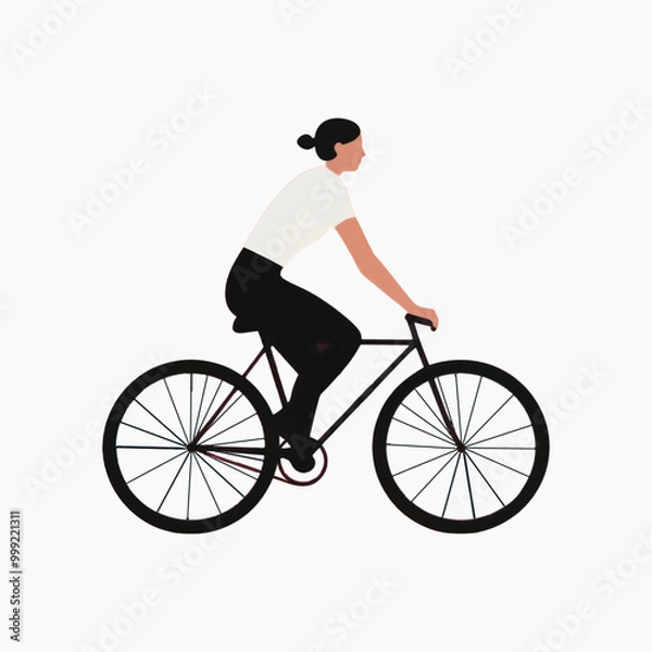 Fototapeta rawpixeloffice8_simple_abstract_character_in_risograph_printing_1dfaf8cb-ea9e-4f9c-be3c-12561f12233b-p