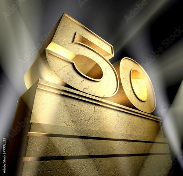 Fototapeta 50 urodzin