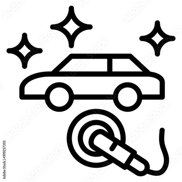 Fototapeta wax, shine, buffer, paint, scratch