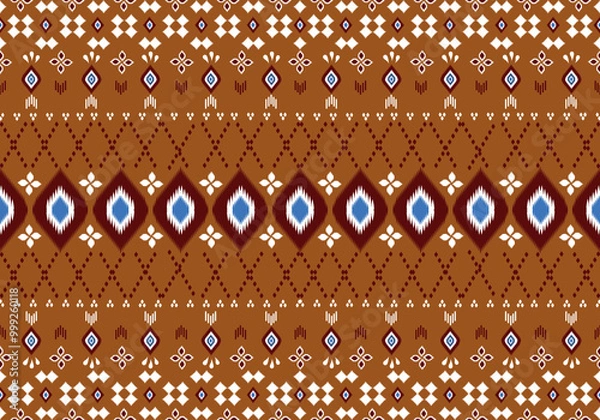 Obraz ethnic seamless pattern in ethnic style