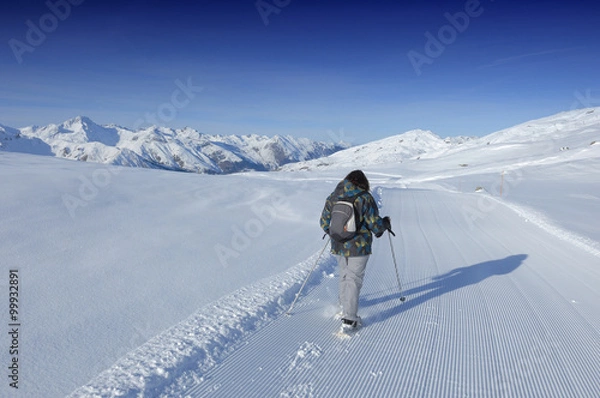 Obraz promenade en raquettes