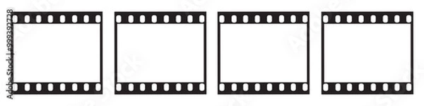 Obraz motion picture film, vector