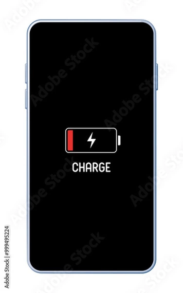 Obraz 充電中のスマートフォン