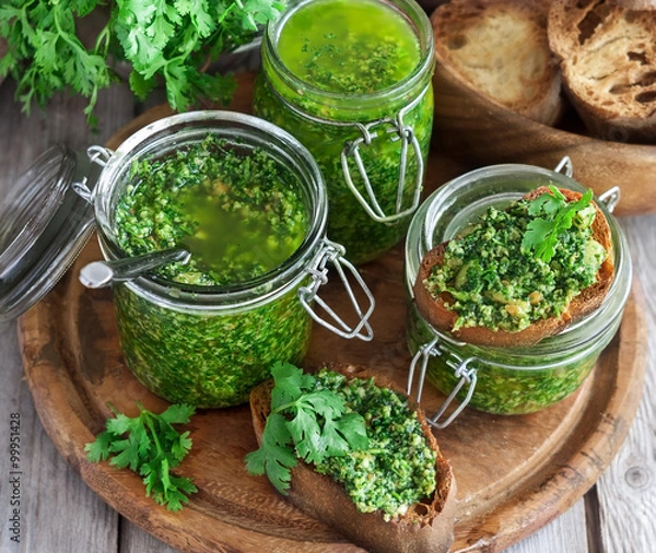 Obraz Cilantro pesto