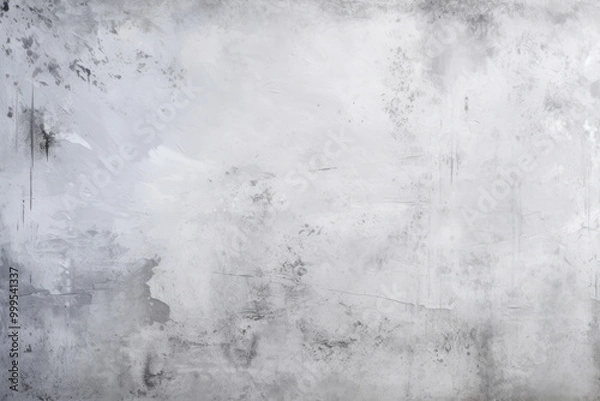 Fototapeta Processed collage of grey cracked stucco wall texture. Background for banner, backdrop or texture