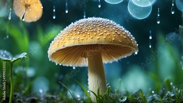 Obraz mushroom in the forest