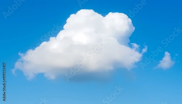 Fototapeta blue sky and clouds