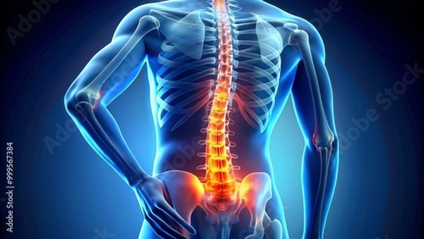 Obraz human body anatomy