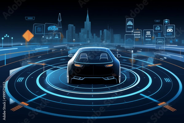 Obraz Autonomous vehicles
