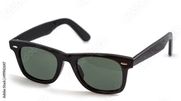 Obraz Wayfarer sunglass isolated on white