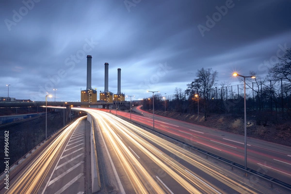 Obraz Berlin power plant 