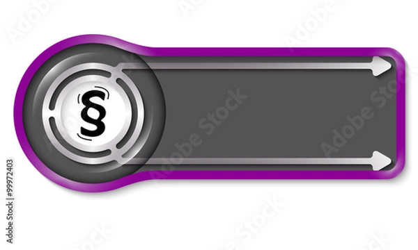 Obraz Vector object for your text and paragraph