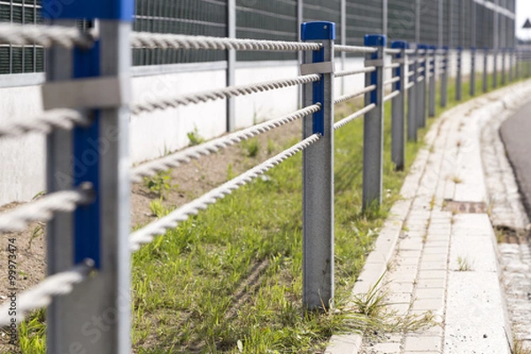 Obraz Road guardrails