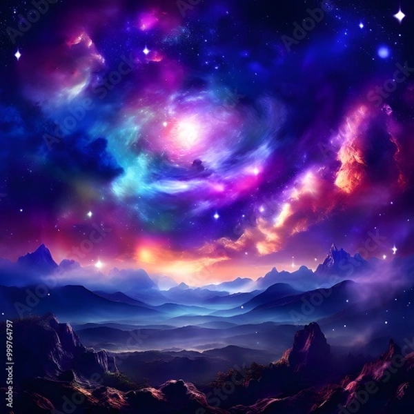 Fototapeta sky with clouds