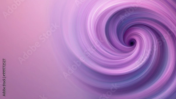 Fototapeta mesmerizing swirl of purple and pink hues creates captivating abstract background, evoking sense of motion and depth.
