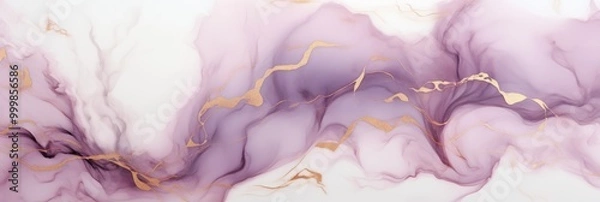 Fototapeta Elegant abstract multicolored marble seamless pattern for luxurious design projects