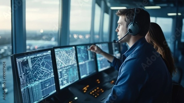Obraz Air Traffic Control Operations