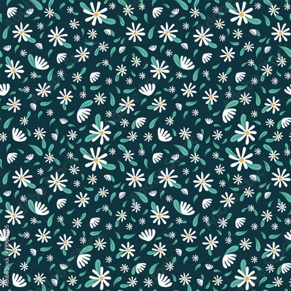 Obraz Chamomile field for your mood and your works.