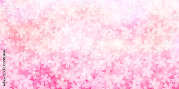 Fototapeta 桜　春　花　背景