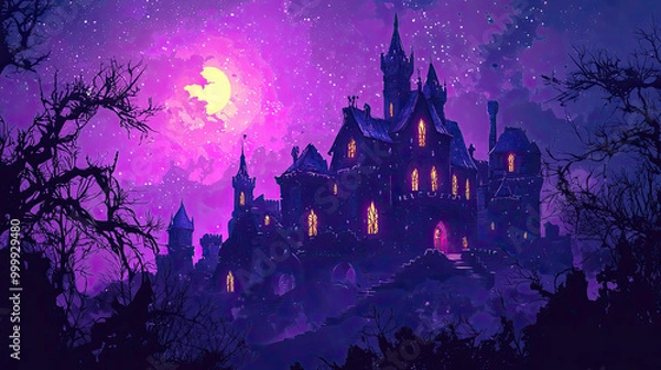 Fototapeta Vector fantasy background