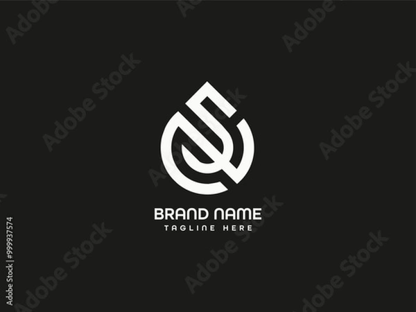 Obraz letter logo design