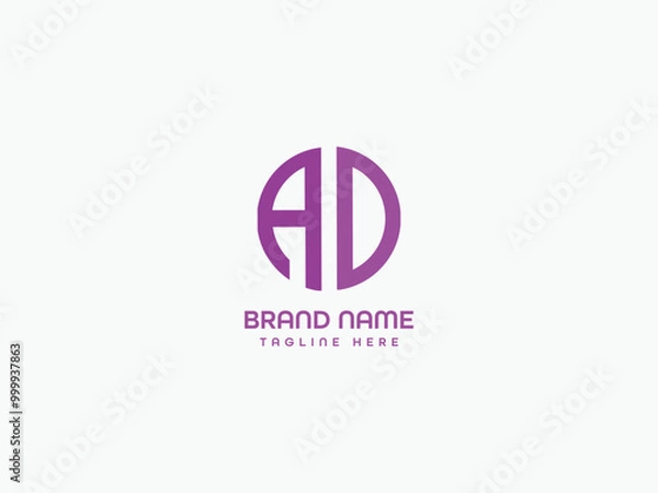 Obraz letter logo design